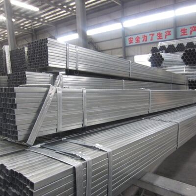 गुणवत्ता  China Supplier New Hot Dipped Non Secondary Galvanized Square Steel Tube कारखाना