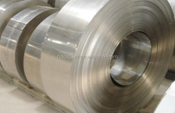 एसयूएस 301 स्टेनलेस स्टील स्ट्रिप्स मिल एज या स्लिट एज प्रीमियम गुणवत्ता