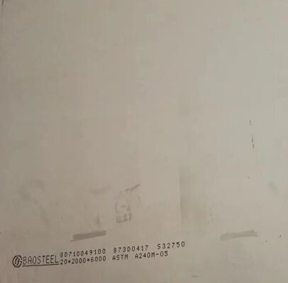 डुप्लेक्स स्टील प्लेट 2205 S32205 S32304 S31803 DIN1.4462 2507 S32750 1.4410 S32760